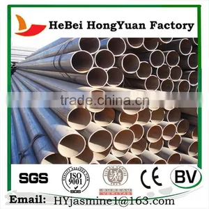 BIG Longitudinal Seam Submerged Arc Welded Black Steel Pipe Manufactory thumbnail-1