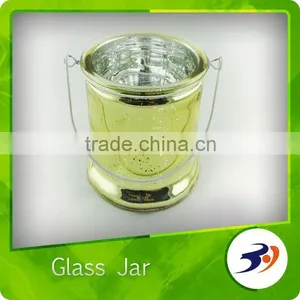 Wholesale Glass Jars Empty Clear Candle Jars With Glass Lids thumbnail-1