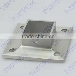 Stainless Steel Handrail Balustrade Square Base Plate thumbnail-1