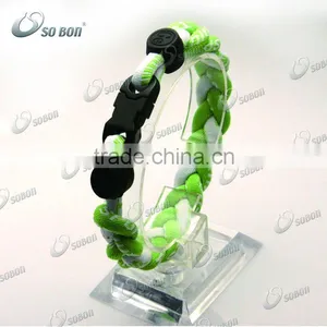 Titanium Baseball Sport Bracelet (GT-038) thumbnail-1