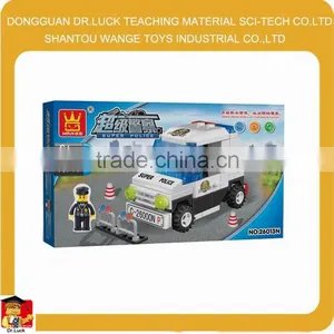 Mini Super Police Block Toy Set Plastic Connecting Blocks for Kids thumbnail-1