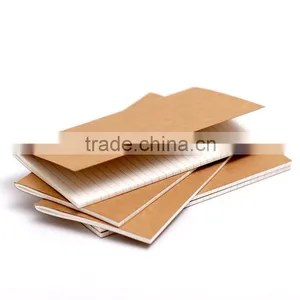 China Cheap Perfect Binding a5 Kraft Notebook Customized Printing Composition Book thumbnail-1
