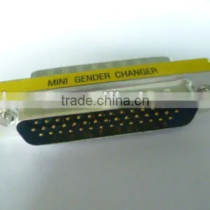 DB44 M-M ADAPTER/db Mini Gender Changer thumbnail-1