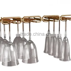 Best Decorative Hanging Wine Glass Rack for Kitchen thumbnail-4