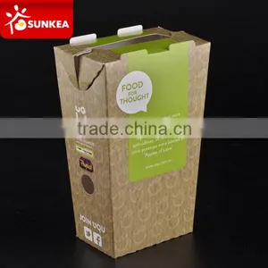 Square Printed Popcorn Buckets, Popcorn Paper Cups in China thumbnail-6