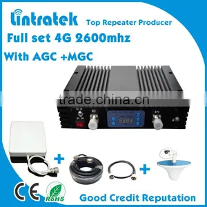 Long Coverage 4G Mobile Signal Booster /4g Lte 2600mhz Signal Repeater/4g Signal Amplifier With AGC MGC Function thumbnail-1