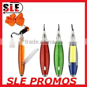 Fashion 3 in 1 Ballpen With Sticky Note Pad Cord Pen thumbnail-1