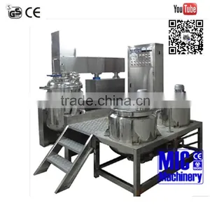Micmachinery High Quality Cosmetic Cream Mixing Machine Industrial Emulsifier Blender High Pressure Homogenizer Price thumbnail-1