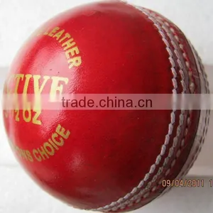 Active Leather Cricket Ball thumbnail-1