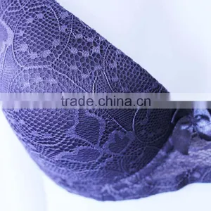 Professional OEM Girl's Underwear Spandex Cotton Padded Lace Girl Sexy Bra thumbnail-5