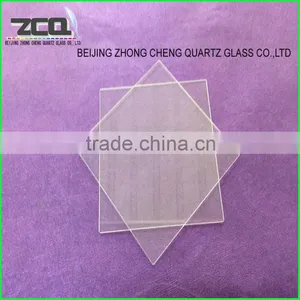 High Precision Square Thin Wall Quartz Glass Window thumbnail-2