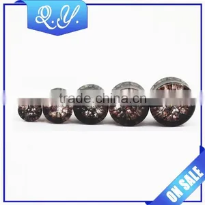 Safety Ear Plugs Custom Stone Jewelry Natural Plug Tunnel China Wholesale thumbnail-6