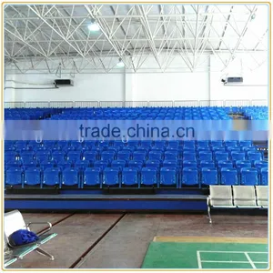 For Multipurpose Indoor Athletic Venues Retractable Telescopic Bleachers thumbnail-4
