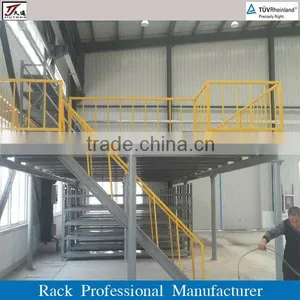 Heavy Duty High Quality Metal Storage Mezzanine Floor Racking thumbnail-1