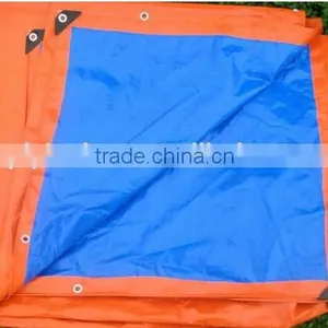 Orange And Blue Waterproof pe Tarpaulin Tarp Vietnam thumbnail-3