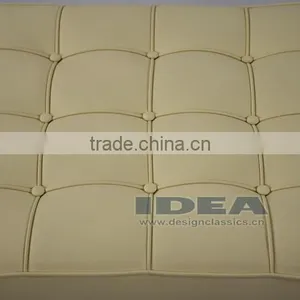 DC2001 Replica Mies Van Der Rohe Barcelona Ottoman Cream White thumbnail-4