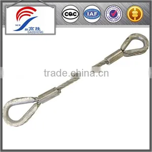 Stainless Steel Wire Rope Sling/galvanized Ungalvanized Rope Cargo Lifting Slings/lifting Tools thumbnail-1