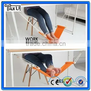 Mutifuntinal Use Foot Rest Desk Hammock/mini Portable Desk Hammock/office Adjustable Desk Hammock thumbnail-4