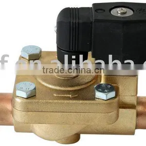 Brass Solenoid Valve 110V for Water Oil Gas HCFC HFC With CE thumbnail-1
