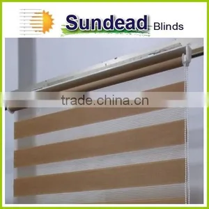 Zebra Blinds Zebra Fabric Keep Privacy and Enjoy Sunlight Zebra Roller Blind thumbnail-4