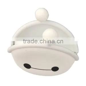 2015 Hot Baymax Silicone Shoulder Bag With Silicone Chain Quality Choice thumbnail-5