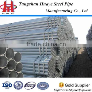 Structural Steel Erw Hot Dipped Welded Galvanized Round Section Tube/pipe thumbnail-6