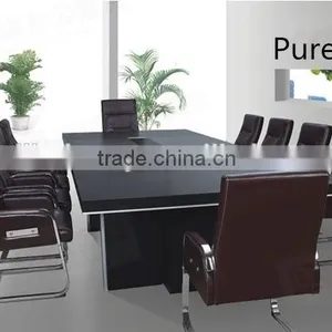 Manufacture Supply Modern Simple Melamine Conference Table thumbnail-4