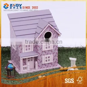 2015 New Design Colorful Wooden Villa Bird House thumbnail-3