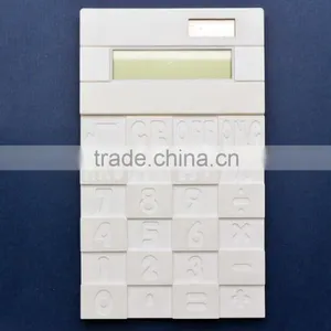 NEW MODEL OF 8 DIGITS SILICONE CALCULATOR thumbnail-1