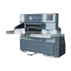 TW- F Series Full Function Programmable Paper Cutting Machine Paper Cutter Slitter thumbnail-1