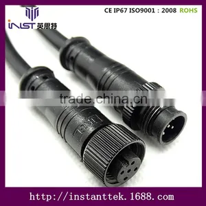 INST M12 5pin Waterproof Connector With Cable thumbnail-1