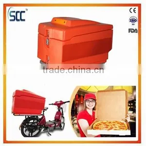 SCC Best 45L Food Transport Motorcycle Delivery Box ( LLDPE + PU Insulation ) thumbnail-1