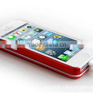 2800mAh Magnet Portable Power Bank for IPhone 5, External Backup Battery Case for IPhone 5S thumbnail-4