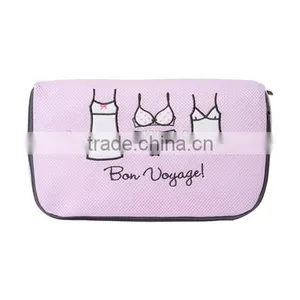 YIWU RODA 100% Polyester High Quality of Sandwich Mesh Embroidery Folding Laundry Bag thumbnail-6
