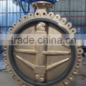 Lug Type Stainless Steel Center Line-type Soft Seated Sanitary Rubber Lined Butterfly Valve for Sanitary Valve thumbnail-4