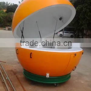 Orange Juice Mobile Kiosk/ Mobile Cart thumbnail-3