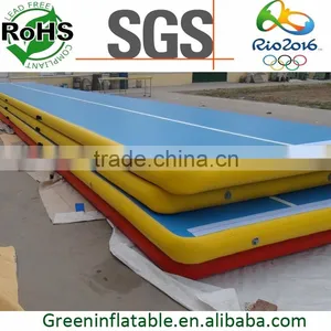 12x2x0.2m Drop Stitch Air Track,inflatable Air Mat for Gymnastics Air Tumble Track thumbnail-1