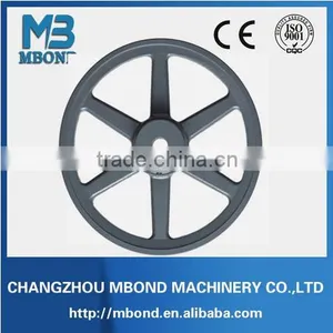 Pulley Wheels With Bearings/ Taper Lock Bushing and v Belt Pulley thumbnail-2