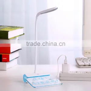 Hot Selling Brightness Adjutable Students Desk Lamp With Message Boards Function thumbnail-6