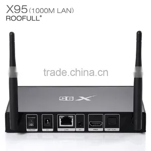 Metal Case Quad Core Android 5.1 OS 2G/8G X95 Amlogic S905 TV Box thumbnail-3