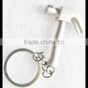 Hammer Metal Keychain, Screwdriver Metal Keyring, Bottle Opener Metal Key Holder thumbnail-1