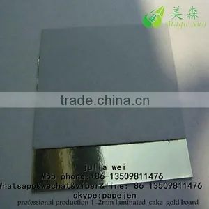 Golden/Silver Cakeboard Thick Cardboard 2.5mm Recycled Paper Cake Board thumbnail-1