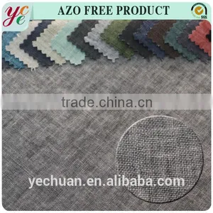 Fashion 70/30 Rayon Linen Woven Fabric for Girls' Dress thumbnail-1