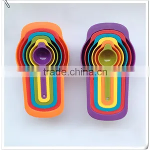 Hot Sell 6pcs Bulk Novelty Large Plastic Measuring Spoon Ms001 thumbnail-1