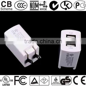 Mexico NYCE Approved Mobile Phone Charger for IPhone , Samsung, Android Phones thumbnail-4