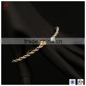 ATHENAA Best Price New Design Hip Hop Jewelry Wholesale Copper Rope Chain Brided Bracelet for Man and Woman thumbnail-5