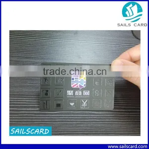 Printing on Two Sides of Plastic VIP Card CR80 Size 0.76mm Thickness thumbnail-3