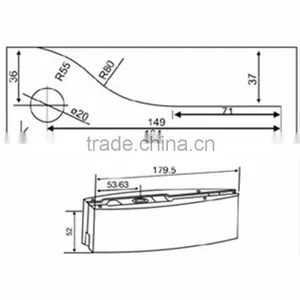 Elegant Top Quality Advantage Price Glass Support To Panel Clamp thumbnail-3