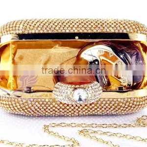 Ladies Evening Party Bags Box Clutch Evening Bag Crystal Clutch Bag thumbnail-4