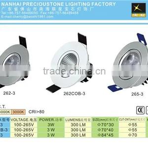 Dimmable 3W Led Spotlight With SASO CE ROHS Certificated thumbnail-6